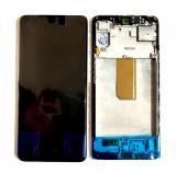 TOUCHSCREEN + DISPLAY LCD DISPLAY COMPLETO + FRAME PER SAMSUNG GALAXY M54 M546B NERO ORIGINALE (SERVICE PACK)