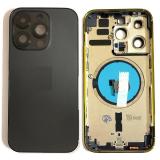 COVER POSTERIORE PER APPLE IPHONE 14 PRO 6.1 NERO