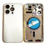 COVER POSTERIORE PER APPLE IPHONE 14 PRO 6.1 BIANCO MATERIALE ORIGINALE