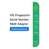 JC V1S ADAPTADOR RW DEL NÚMERO DE SERIE DE HUELLAS DACTILARES PER IPHONE 5S / 5SE / 6P / 6S / 6SP / 7G / 7P / 8G / 8P