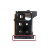 SUPPORTO CAMERA PER XIAOMI REDMI 10 (21061119AG 21061119DG 21061119AL) NERO (OGGETTO REALE COME DA FOTO)