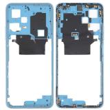 COVER CENTRALE B PER XIAOMI REDMI NOTE 12 5G (22111317I 22111317G) BLU ORIGINALE