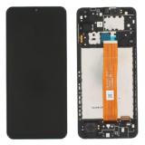 DISPLAY LCD + TOUCHSCREEN DISPLAY COMPLETO + FRAME PER SAMSUNG GALAXY A12 A125F NERO EU