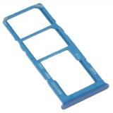 DUAL SIM TRAY PER SAMSUNG GALAXY A12 A125F / A127F BLU