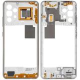 COVER CENTRALE B PER SAMSUNG GALAXY A32 4G A325F BIANCO