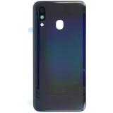 COVER POSTERIORE PER SAMSUNG GALAXY A40 A405F NERO