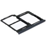 DUAL SIM TRAY PER SAMSUNG GALAXY A40 A405F NERO