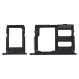 SIM TRAY + SDCARD TRAY PER SAMSUNG GALAXY J3 (2017) J330F NERO