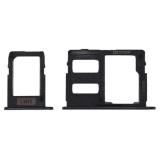 SIM TRAY + SDCARD TRAY PER SAMSUNG GALAXY J5(2017) J530F J730F NERO