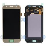 DISPLAY LCD + TOUCHSCREEN DISPLAY COMPLETO PER SAMSUNG GALAXY J5 J500F ORO ORIGINALE (SERVICE PACK)