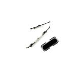 TASTO SET 3 (VOLUME POWER HOME) PER SAMSUNG NOTE 3 N9005 NERO