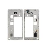 COVER CENTRALE B PER SAMSUNG GALAXY NOTE4 N910F BIANCO