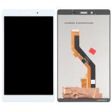 DISPLAY LCD + TOUCHSCREEN DISPLAY COMPLETO SENZA FRAME PER SAMSUNG GALAXY TAB A 8.0 (2019) LTE T295 BIANCO