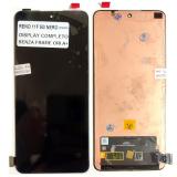 DISPLAY AMOLED + TOUCHSCREEN DISPLAY COMPLETO SENZA FRAME PER OPPO RENO11 F 5G (CPH2603) / ONEPLUS NORD CE4 NERO ORIGINALE A+