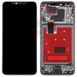 TOUCHSCREEN + DISPLAY OLED DISPLAY COMPLETO + FRAME PER HUAWEI MATE 20 PRO (LYA-L09 LYA-L29 LYA-L0C LYA AL00) NERO
