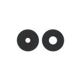 SET 2 PEZZI VETRO DI CAMERA PER OPPO A5 PRO 5G (CPH2695)