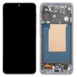 TOUCHSCREEN + DISPLAY OLED DISPLAY COMPLETO + FRAME PER SAMSUNG GALAXY A57 5G A576B NERO OEM
