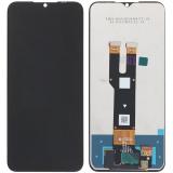 DISPLAY LCD + TOUCHSCREEN DISPLAY COMPLETO SENZA FRAME PER ZTE BLADE A73 4G / V50 SMART NERO ORIGINALE