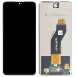 DISPLAY LCD + TOUCHSCREEN DISPLAY COMPLETO SENZA FRAME PER ZTE BLADE A75 4G (Z2359) NERO ORIGINALE