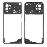 COVER CENTRALE B PER OPPO A94 5G (CPH2211) NERO ORIGINALE