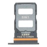 SIM TRAY PER XIAOMI REDMI NOTE 12 PRO 5G (22101316C 22101316I) / REDMI NOTE 12 PRO+ 5G (22101316UCP 22101316UG) NERO