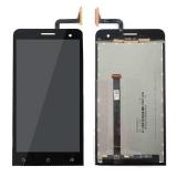 DISPLAY LCD + TOUCHSCREEN DISPLAY COMPLETO SENZA FRAME PER ASUS ZENFONE5 LITE (2014) A502CG T00P NERO