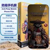 PELLICOLA DI VETRO TEMPERATO ANTI-SPIA ALTO ALLUMINIO PER APPLE IPHONE 14 PRO MAX
