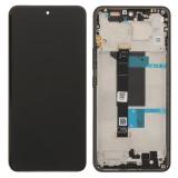 DISPLAY AMOLED + TOUCHSCREEN DISPLAY COMPLETO + FRAME PER XIAOMI REDMI NOTE 15 PRO 4G (25100RA69G) NERO ORIGINALE (SERVICE PACK)