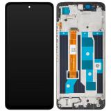 DISPLAY LCD + TOUCHSCREEN DISPLAY COMPLETO + FRAME PER REALME C65 4G (RMX3910) NERO ORIGINALE