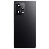 COVER POSTERIORE PER XIAOMI REDMI NOTE 12 PRO 5G (22101316C 22101316I) NERO