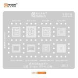 AMAOE EU-5 STAMPO METALLICO DEGLI IC PER SAMSUNG EXYNOS 1080 / 2100 / 9815 / 9609 / 1080 RAM / 2100 RAM / 3830 XGO / 8895-1703