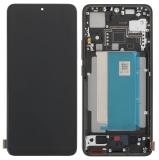 TOUCHSCREEN + DISPLAY AMOLED DISPLAY COMPLETO + FRAME PER XIAOMI POCO F6 PRO 5G (23113RKC6G) NERO ORIGINALE (SERVICE PACK 5600160N1100)