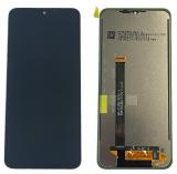 DISPLAY LCD + TOUCHSCREEN DISPLAY COMPLETO SENZA FRAME PER SAMSUNG GALAXY XCOVER 6 PRO G736B NERO ORIGINALE (SERVICE PACK)