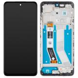 DISPLAY LCD + TOUCHSCREEN DISPLAY COMPLETO + FRAME PER MOTOROLA MOTO G73 5G (XT2237-2) NERO ORIGINALE