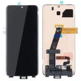 DISPLAY LCD + TOUCHSCREEN DISPLAY COMPLETO SENZA FRAME PER SAMSUNG GALAXY S20 G980F / G981F / G981B NERO ORIGINALE (SERVICE PACK)