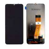 DISPLAY LCD + TOUCHSCREEN DISPLAY COMPLETO SENZA FRAME PER SAMSUNG GALAXY M02S M025F / A02S A025G NERO ORIGINALE (SERVICE PACK)