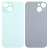 COVER POSTERIORE DI VETRO (BIG HOLE) PER APPLE IPHONE 15 PLUS 6.7 VERDE
