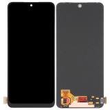 TOUCHSCREEN + DISPLAY OLED DISPLAY COMPLETO SENZA FRAME PER XIAOMI REDMI NOTE 12 4G / REDMI NOTE 12 5G (22111317I 22111317G) / POCO X5 5G (22111317PG) NERO ORIGINALE