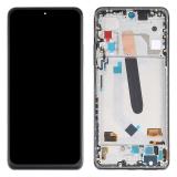 TOUCHSCREEN + DISPLAY LCD DISPLAY COMPLETO + FRAME PER XIAOMI MI 11i (M2012K11G) / MI 11X PRO / MI 11 PRO NERO ORIGINALE（SERVICE PACK）