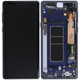 TOUCHSCREEN + DISPLAY AMOLED RICONDIZIONATO + FRAME PER SAMSUNG GALAXY NOTE9 N960F BLU (DISPLAY RINNOVATA FRAME NON ORIGINALE)