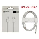 CAVO DATI USB-C DA 20W USB-C / TYPE-C A USB-C / TYPE-C RICARICA RAPIDA LUNGHEZZA 1M (BIANCO)