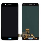 DISPLAY LCD + TOUCHSCREEN DISPLAY COMPLETO SENZA FRAME PER ONEPLUS 5 1+5 NERO ORIGINALE