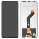 DISPLAY LCD + TOUCHSCREEN DISPLAY COMPLETO SENZA FRAME PER TECNO POP 6 (BE7) / TECNO POP 6 PRO (BE8) NERO