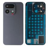 COVER POSTERIORE PER REALME 16 PRO 5G (RMX5121 RMX5120) GRIGIO / NERO ORIGINALE