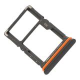 DUAL SIM TRAY PER XIAOMI REDMI 15 4G (25062RN2DA) (GLOBALE VERSION) / REDMI 15 4G (25062RN2DE) (EUROPE VERSION) / REDMI 15 5G (25057RN09E) NERO