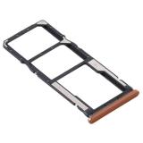 DUAL SIM TRAY PER XIAOMI REDMI NOTE 10 PRO ARANCIA