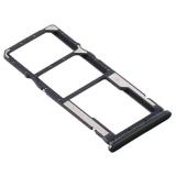 DUAL SIM TRAY PER XIAOMI REDMI NOTE 10 NERO