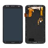 TOUCHSCREEN + DISPLAY LCD DISPLAY COMPLETO + FRAME PER MOTOROLA MOTO X 2nd Gen XT1085 XT1092 NERO