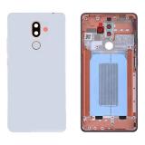 COVER POSTERIORE PER NOKIA 7 PLUS TA-1062 BIANCO