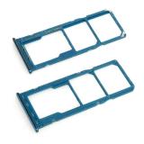 DUAL SIM TRAY PER SAMSUNG GALAXY A50 A505F A305F BLU